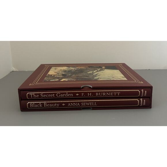 The Secret Garden and Black Beauty Boxed Set Wordsworth Editions Classic - Picture 1 of 10